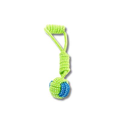 Crafted for your canine's playtime, the MATE Tug & Chew Toy is perfect for every game of tug-of-war.