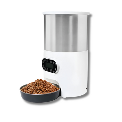 Take the hassle out of feeding schedules with this smart solution for your pet's nutritional needs with the MATE Automatic Dog & Cat Feeder.