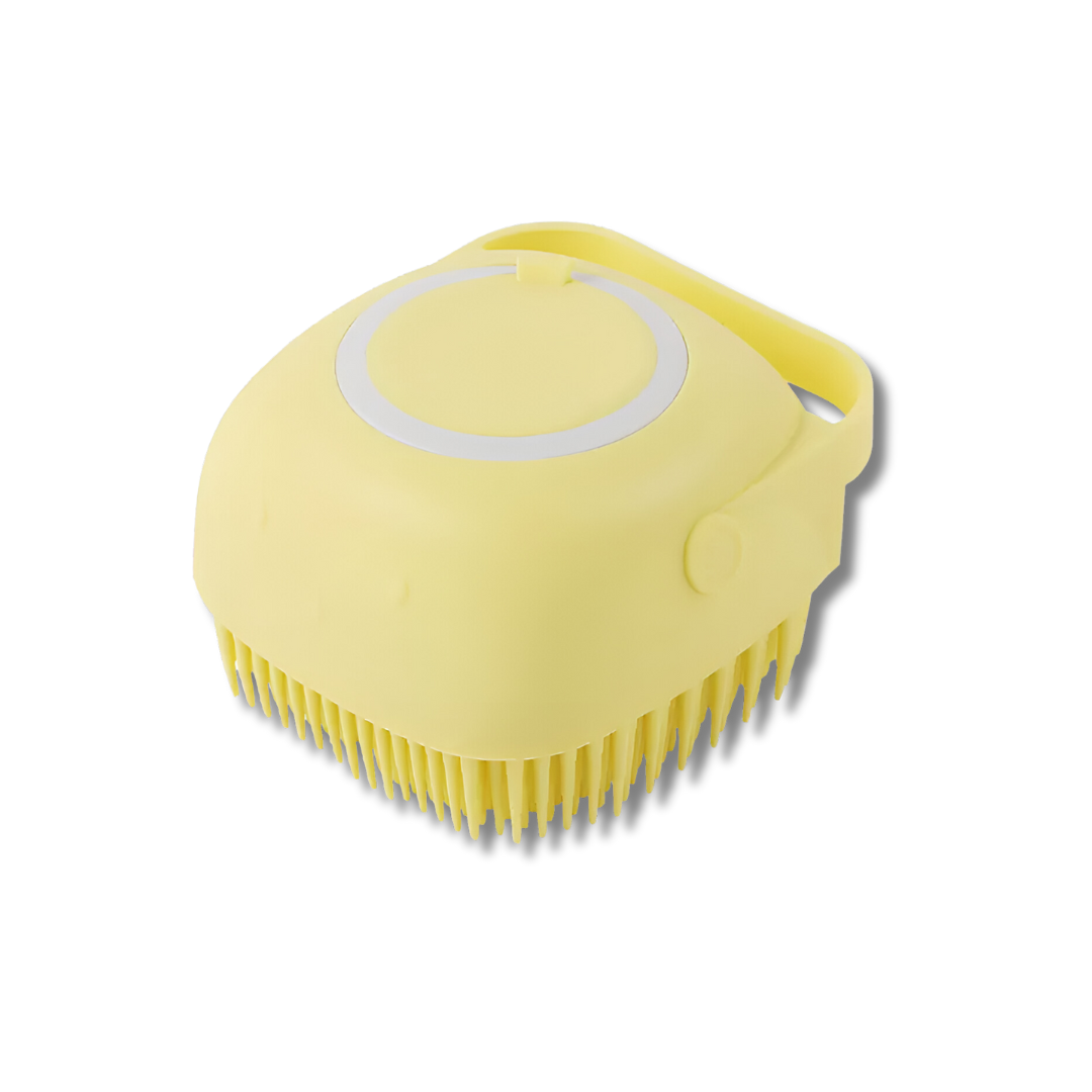  The MATE Pet Bath Brush, a versatile grooming tool designed to simplify your pet's bath time. 