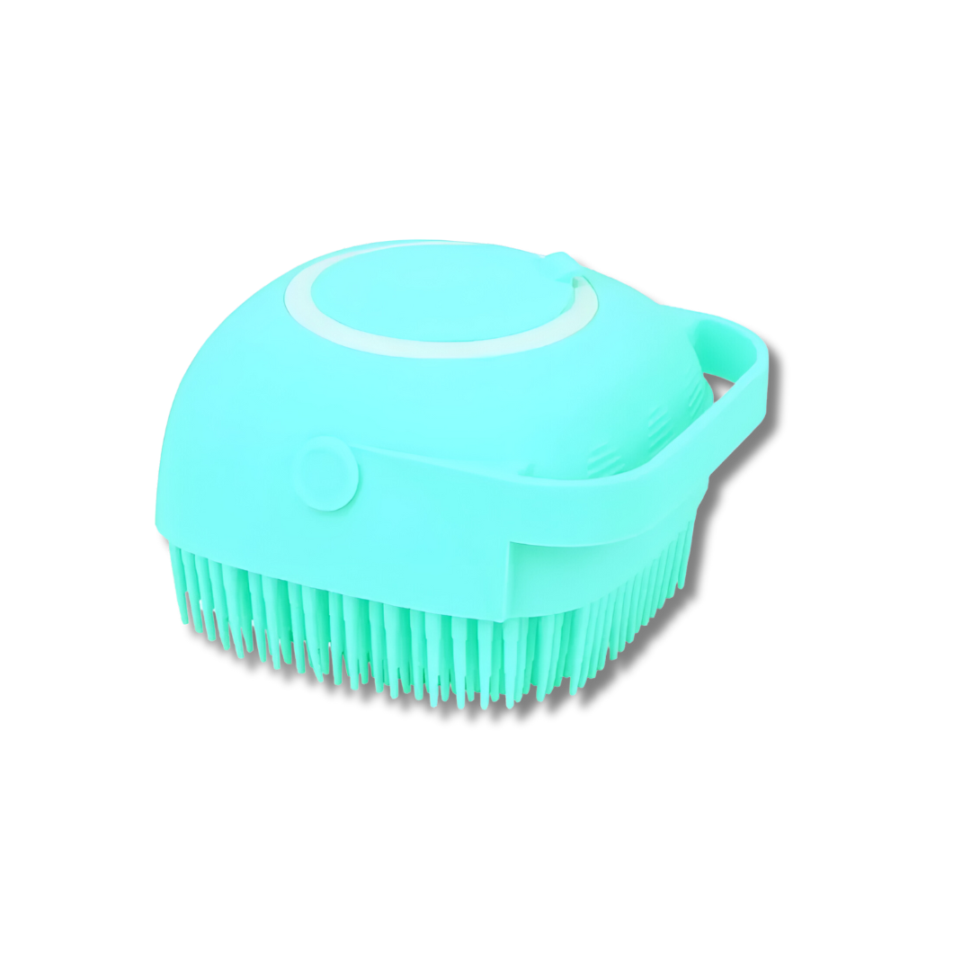  The MATE Pet Bath Brush, a versatile grooming tool designed to simplify your pet's bath time. 