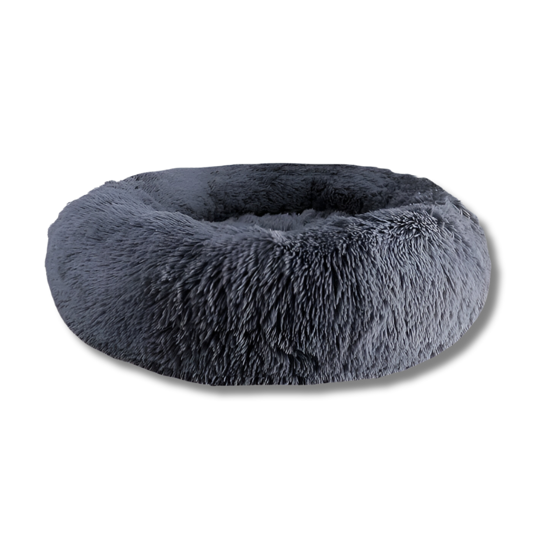 Image of MATE Plush Cat & Dog Bed; designed to cradle them in unparalleled plush comfort.